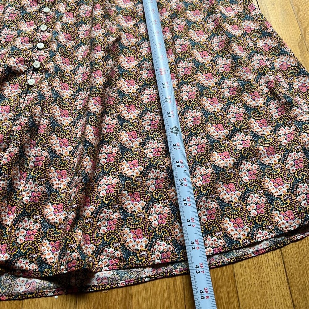 J.Crew Collection Size M Ratti Prism Floral Print Triangle Sundress Midi Dress - Picture 13 of 16
